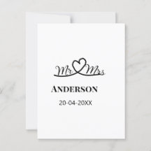 Sr. & Sra. adicionar nome da família data ano casa