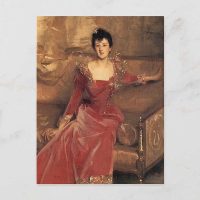 Cartão Postal Sra. Hugh Hammersley (Frente)