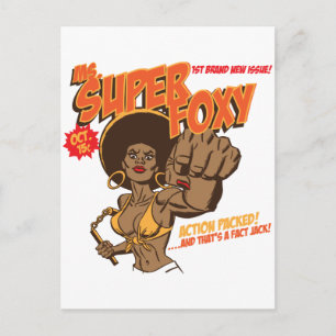 Cartão Postal Sra. Super Foxy