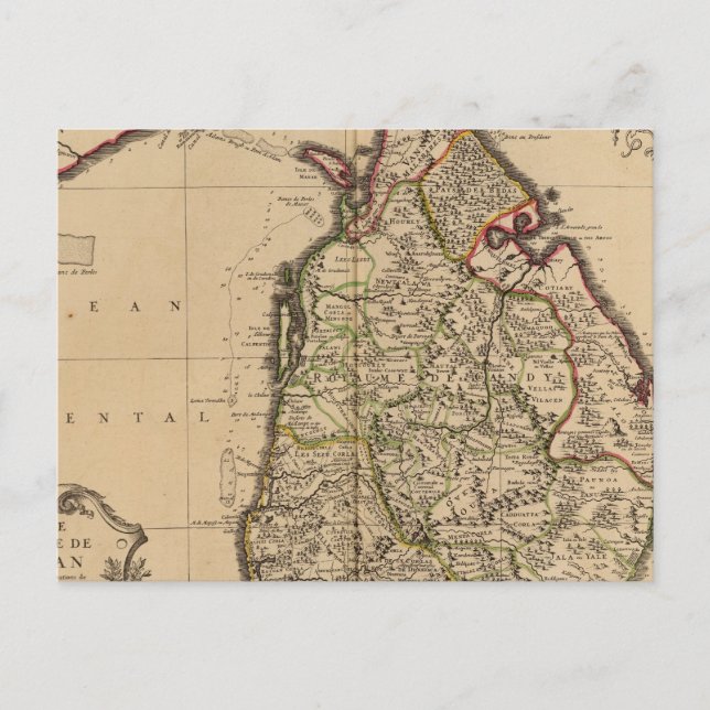 Cartão Postal Sri Lanka (Frente)