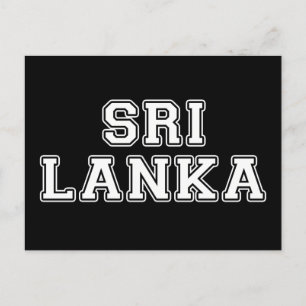 Cartão Postal Sri Lanka