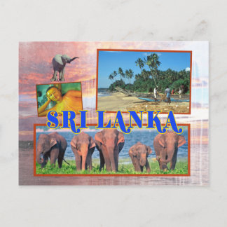 Cartão Postal Sri Lanka