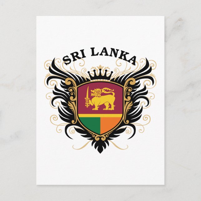 Cartão Postal Srilanka (Frente)