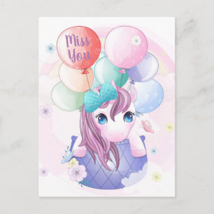 Cartão Postal Srta.