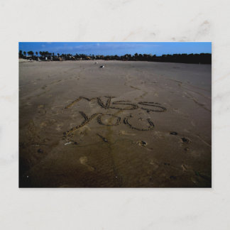 Cartão Postal Srta.