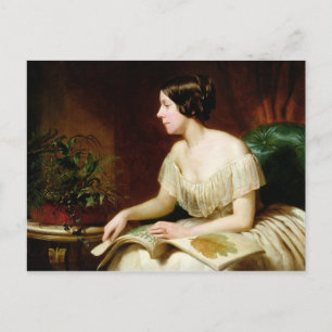 Cartão Postal Srta. Anne Pratt, a famosa botânica