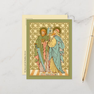 Cartão Postal SS. Simão e Judas Tadeu (RLS 16)