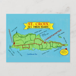 Cartão Postal St Croix Vintage Postcard