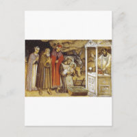 St Francis na natividade, agride o iPhone da
