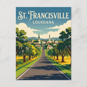 Cartão Postal St. Francisville EUA