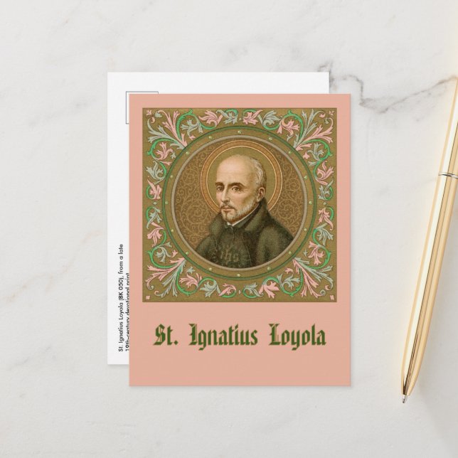 Cartão Postal St. Ignatius Loyola (BK 050) (Estilo 2) (Frente/Verso In Situ)
