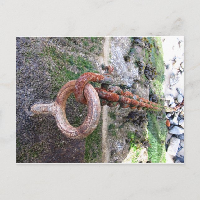 Cartão Postal St. Ives Boat Chain (Frente)