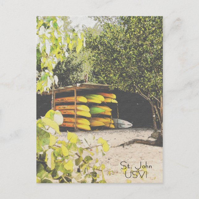Cartão Postal St. John USVI (Frente)