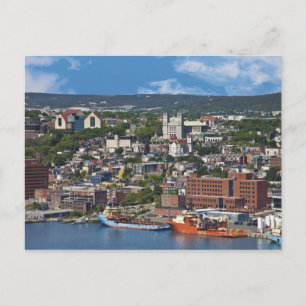 Cartão Postal St. John's, Newfoundland, Canada, the coastline