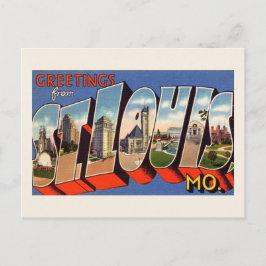 Cartão Postal St Louis Antigo