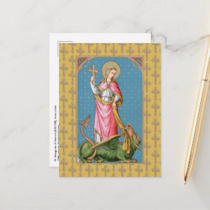 Cartão Postal St. Margarida de Antioquia (SAU 038)