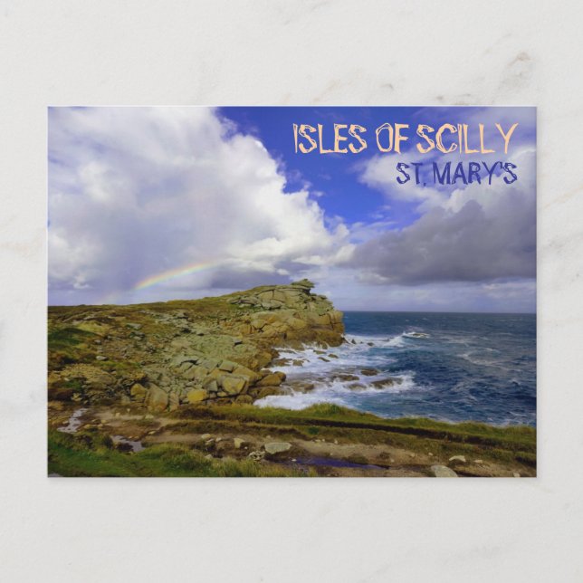 Cartão Postal St. Mary's Coast - Isles Of Scilly (Frente)