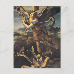 Cartão Postal St. Michael Superando o Demônio, 1518