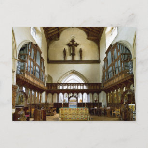 Cartão Postal St Nicholas Church, Blakeney UK postcard