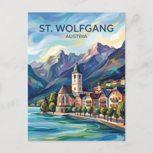 Cartão Postal St. Wolfgang Áustria