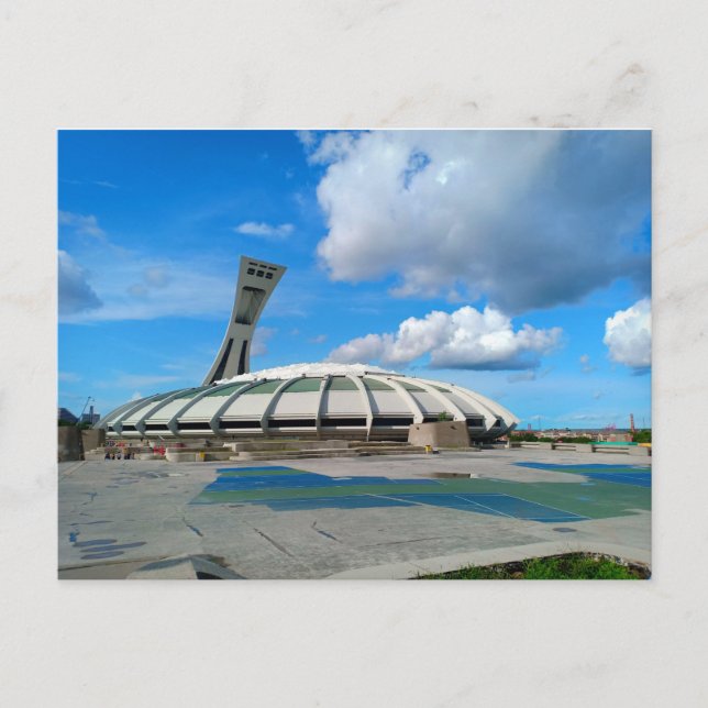 Cartão Postal Stade olympique de Montréal (Frente)