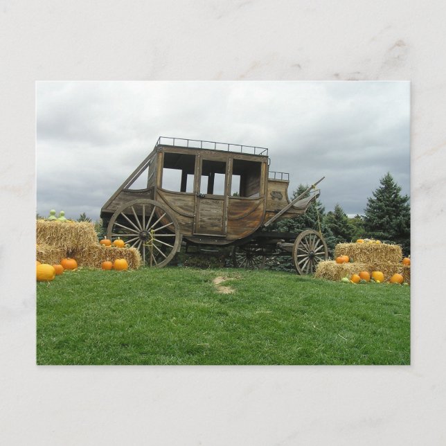 Cartão Postal Stage Coach (Frente)