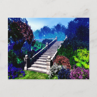Cartão Postal Stairway para o Paraíso