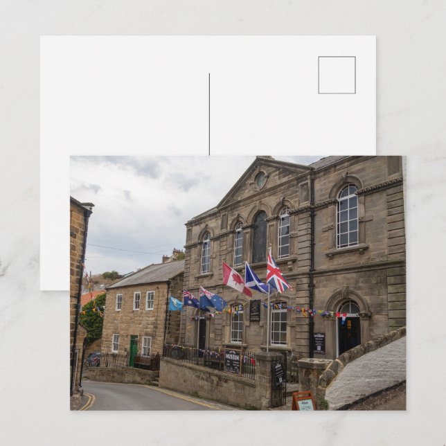 Cartão Postal Staithes Heritage Centre (Frente/Verso)