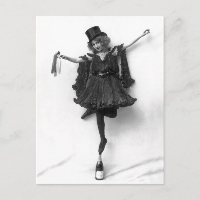 Cartão Postal Standing on Champagne (Frente)