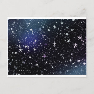 Cartão Postal Star Gazer Nature Sky Space Paz Destino de Amor
