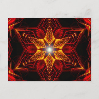 Cartão Postal Staritual Fractal