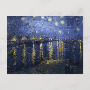 Cartão Postal Starry Night Over the Rhone