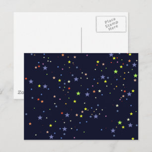 Cartão Postal Starry Night Sky
