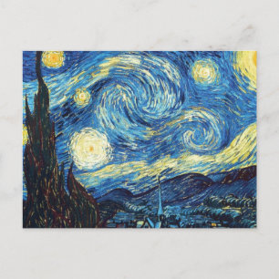 Cartão Postal Starry Night - Van Gogh