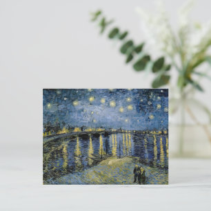 Cartão Postal Starry Night Vincent van Gogh