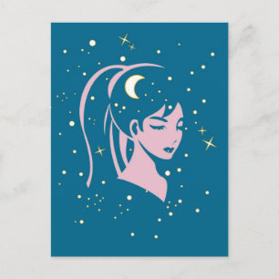 Cartão Postal Starry Nite