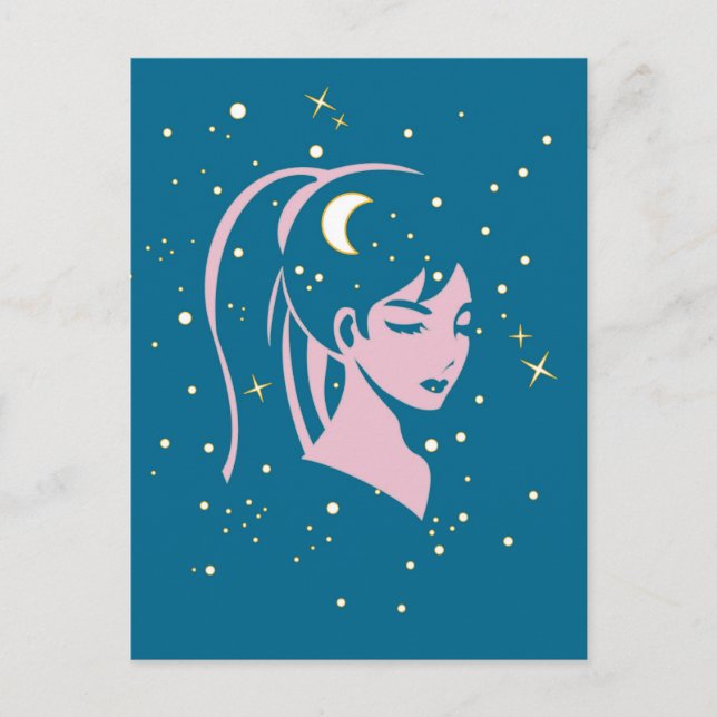Cartão Postal Starry Nite (Frente)