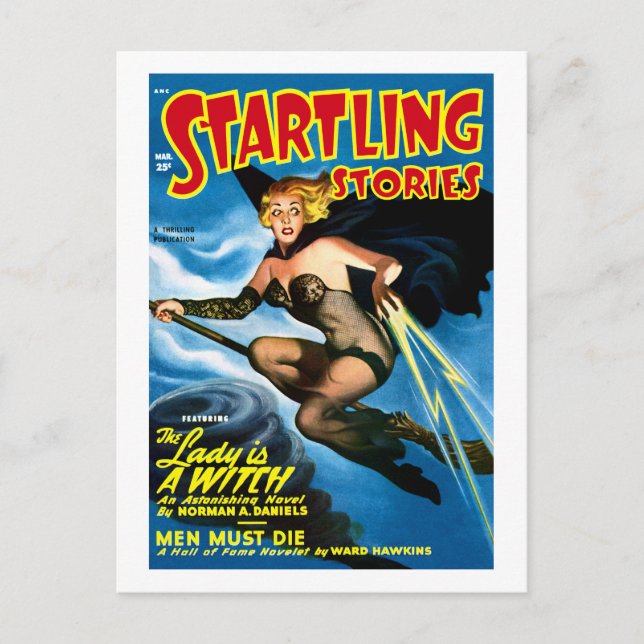 Cartão Postal Startling Stories (Mar, 1950) (Frente)