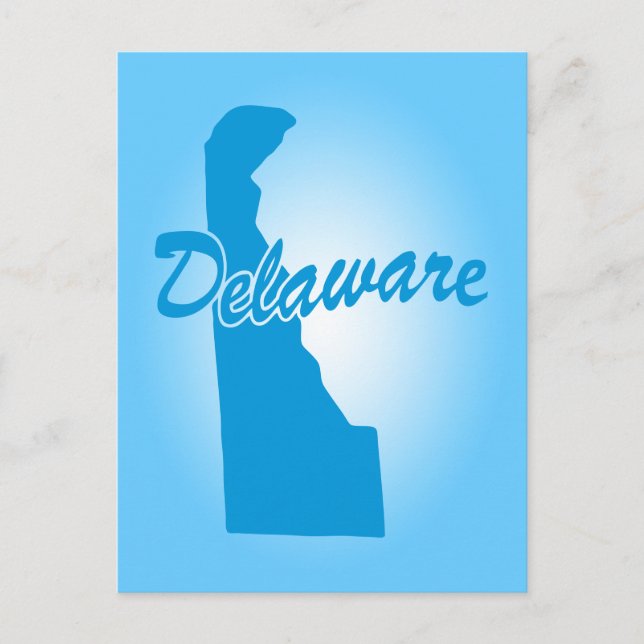 Cartão Postal State Delaware (Frente)