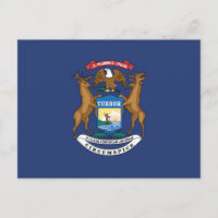 State Flag of Michigan, EUA
