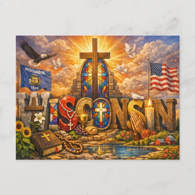 Cartão Postal State of Grace Spiritual Postcard  (Frente)