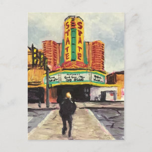 Cartão Postal State Theater — Ann Arbor, Michigan Postcard