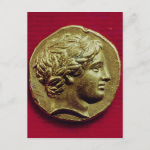 Cartão Postal Stater de Filipe II Rei da Macedônia