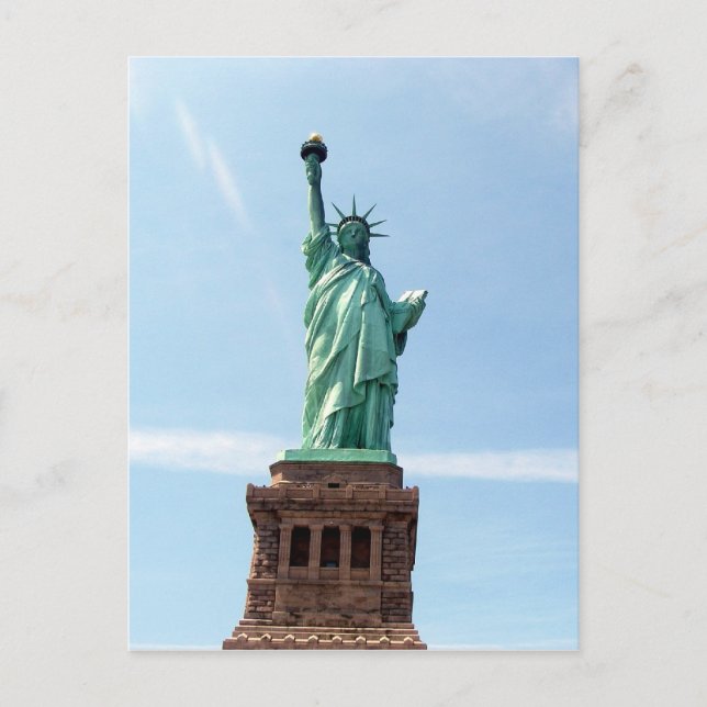 Cartão Postal Statue of Liberty Postcard (Frente)