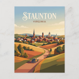 Cartão Postal Staunton EUA
