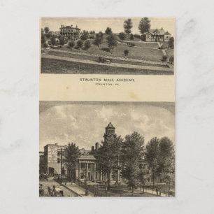 Cartão Postal Staunton Male Academy