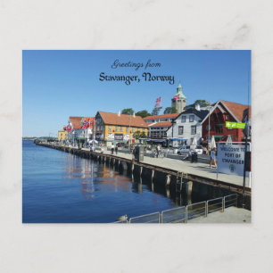 Cartão Postal Stavanger, Cartão-postal da Noruega