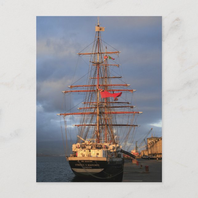 Cartão Postal Stavros S Niarchos (Frente)