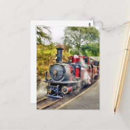 CARTÃO POSTAL STEAM TRAIN