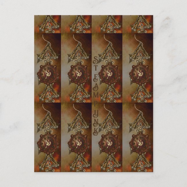 CARTÃO POSTAL STEAMPUNK (Frente)